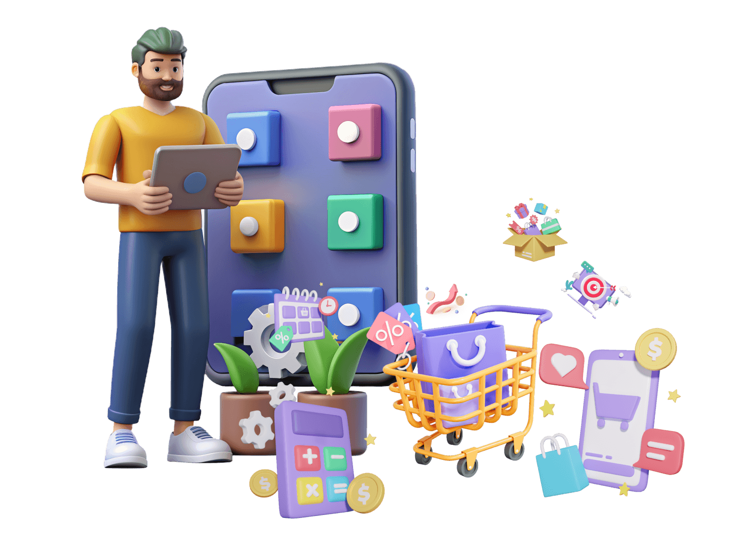 Development of customized e-commerce projects